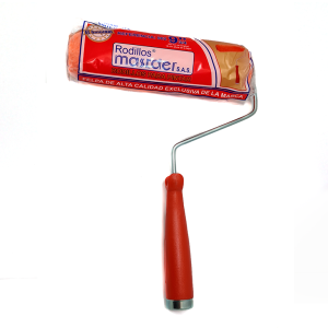 Rodillo felpa acrílico naranja (Profesional) 9`
