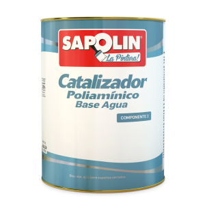 Catalizador poliamínico base agua